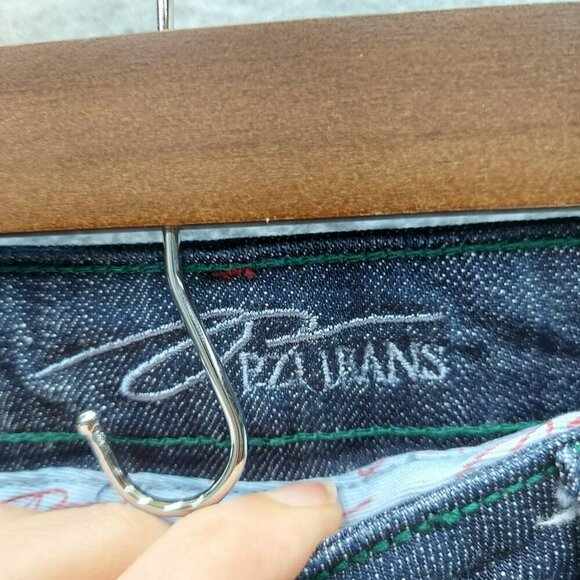 Pzi Jeans Womens Flared Denim Pants With Grommet Detail Size 4 - Picture 4 of 9